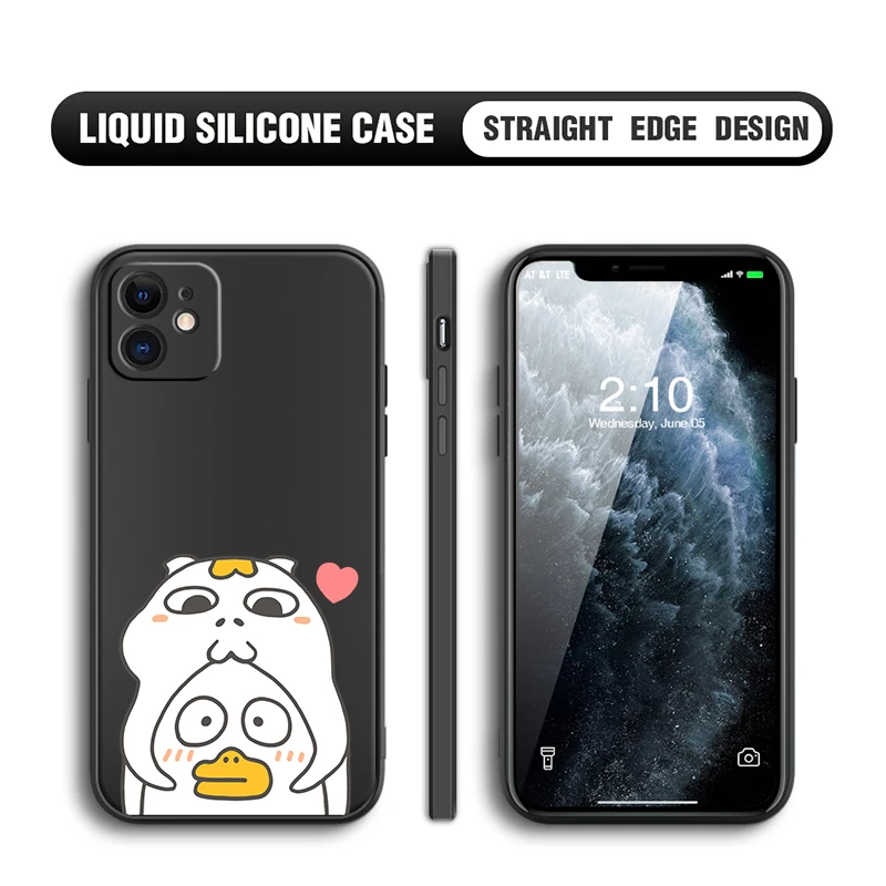 

Candy Color Phone Cover for iPhone 13 Pro Max 12 Mini 11 Cases for iPhone X XR XS 8 7 6 6S Plus Se Soft Silicone Coque