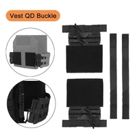 tactical vest molle quick removal buckle set release system kit for jpc cpc ncpc 6094 420 vest paintball hunting accessories