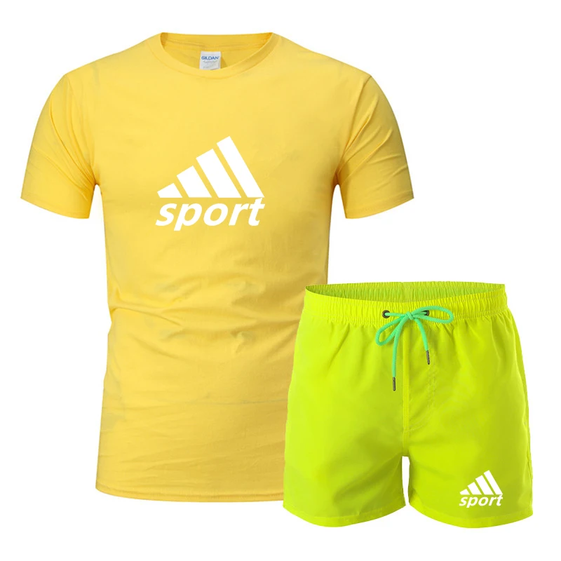 

2021 new young breathable leisure suit summer fitness quick-drying climbing sleeve sports suit running spring plus size M-5XL me