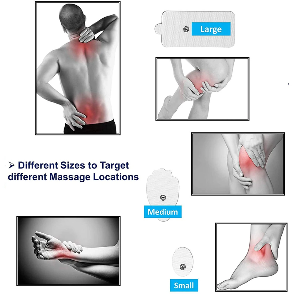 Массажный коврик десятки Сменные подушечки электроды самоклеющиеся и