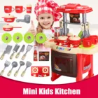 Кухонная мини-варочная панель для детских игр, набор игрушек для ролевых игр, радость, еда, кухонная утварь, игрушки из АБС-пластика, подарки на день рождения, детский