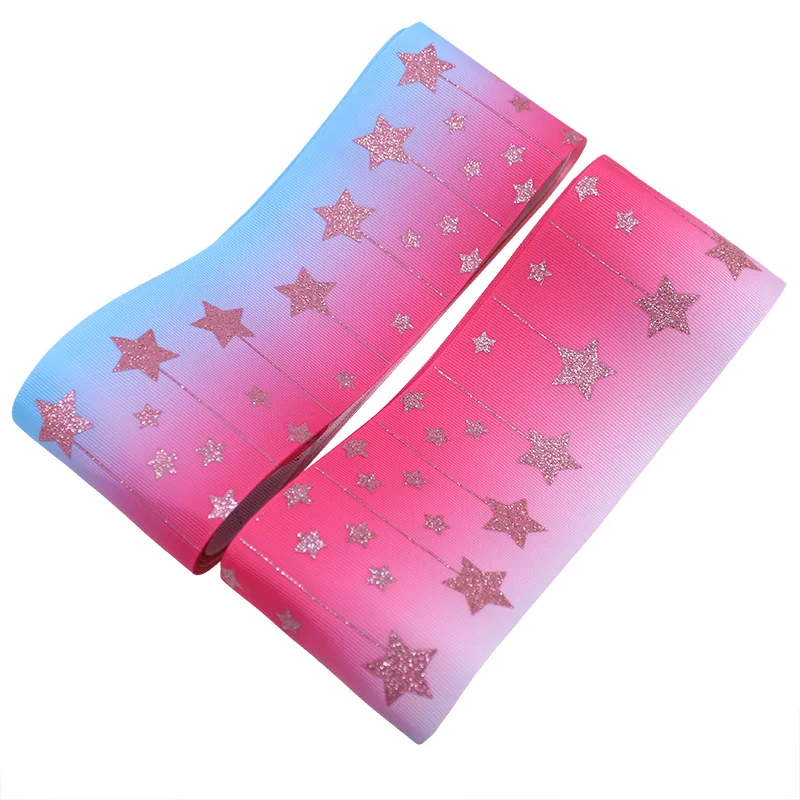 3 &quot75 мм блестящая Сверкающая Звезда голограмма с равномерным наклоном Cheer