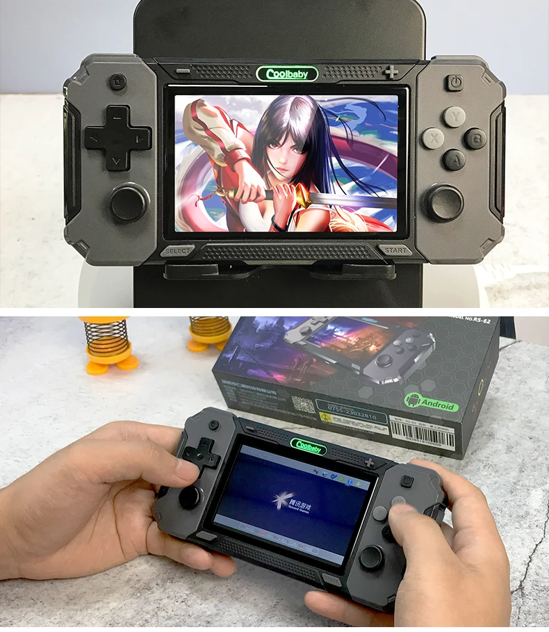 Ретро портативная игровая консоль 4 0 дюйма с 20 эмульитаторами открытым исходным