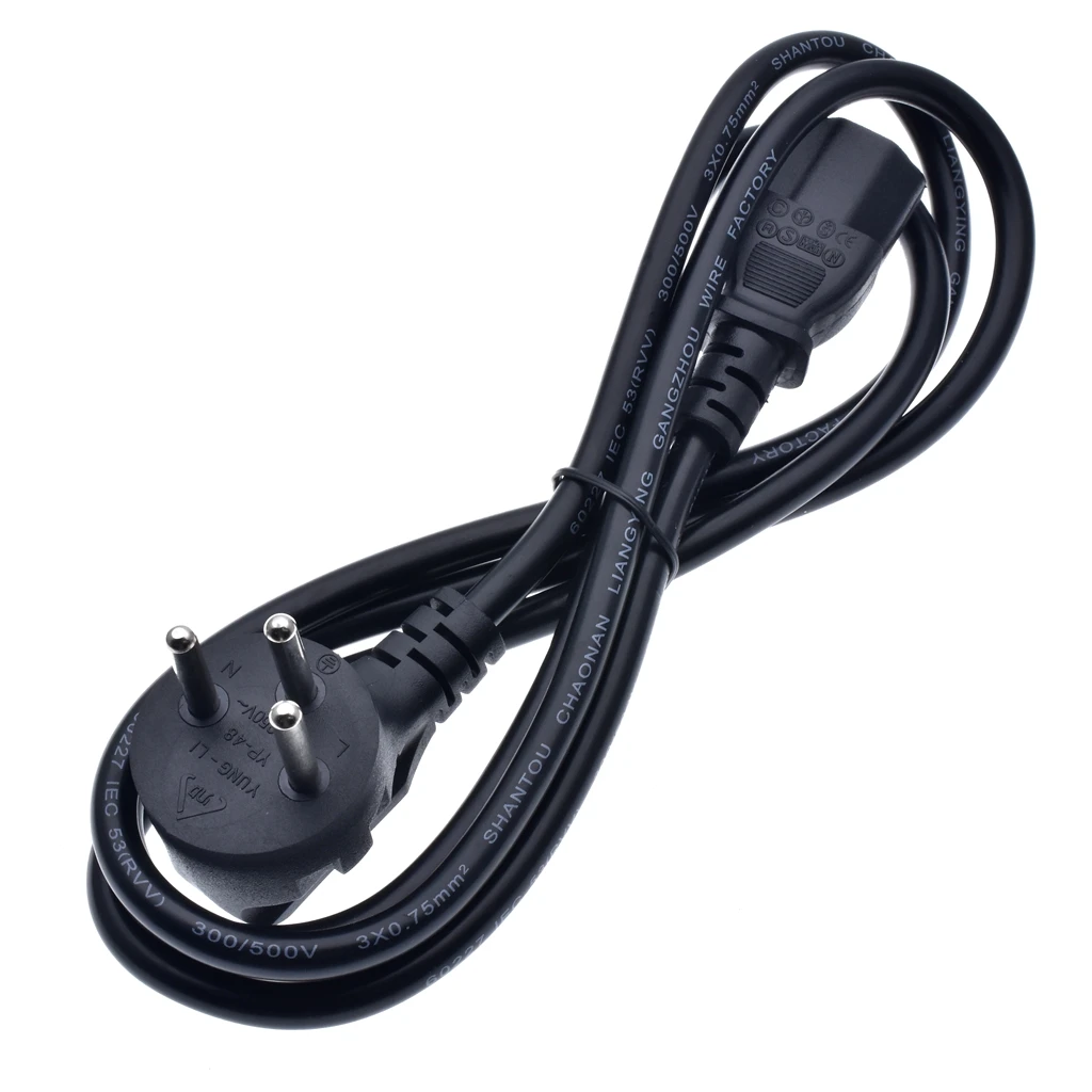 SI 32 3 контактный штекер для IEC C13 женский PDU UPS кабели питания Израиль шнур ПК
