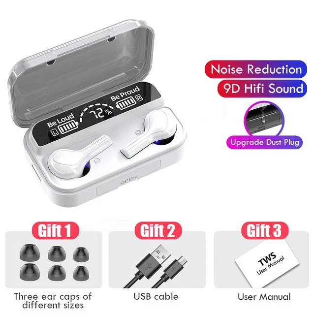 F9-278 беспроводные наушники Bluetooth 5 0 TWS HIFI мини-наушники-вкладыши Спортивная