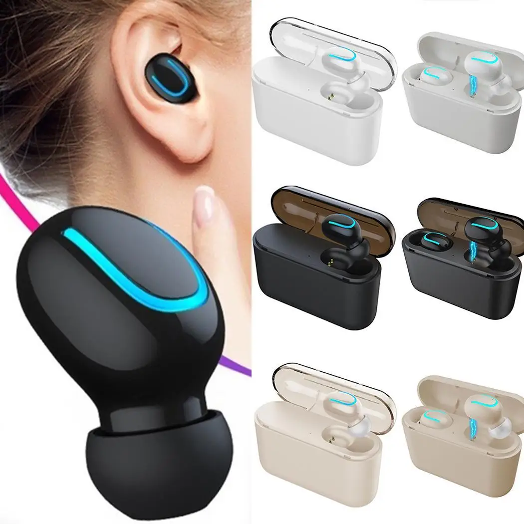Мини наушники Bluetooth беспроводные вкладыши гарнитура с Yes около 10 м 32 микрофоном V5.0