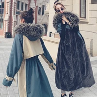 winter clothes women 2021 thicken hooded jackets famale warm long parka woman korean style overcoats chaquetas para mujer sqq194