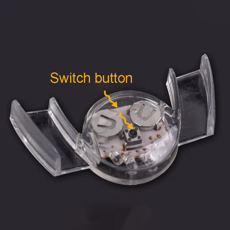 1 шт. Хэллоуин светящиеся зубы светодиодный свет мигающие огни Забавные игрушки