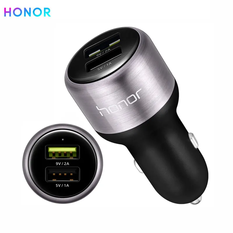 Honor автомобильное быстрое зарядное устройство 2 USB Supercharge 9V2A usb type C кабель M5 Pro Lite Nova