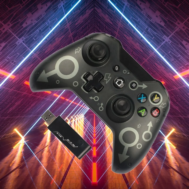 

Multi-Function Game 2.4G Wireless Game Controller Plug and Play Game Controller Pc Computer Controller
