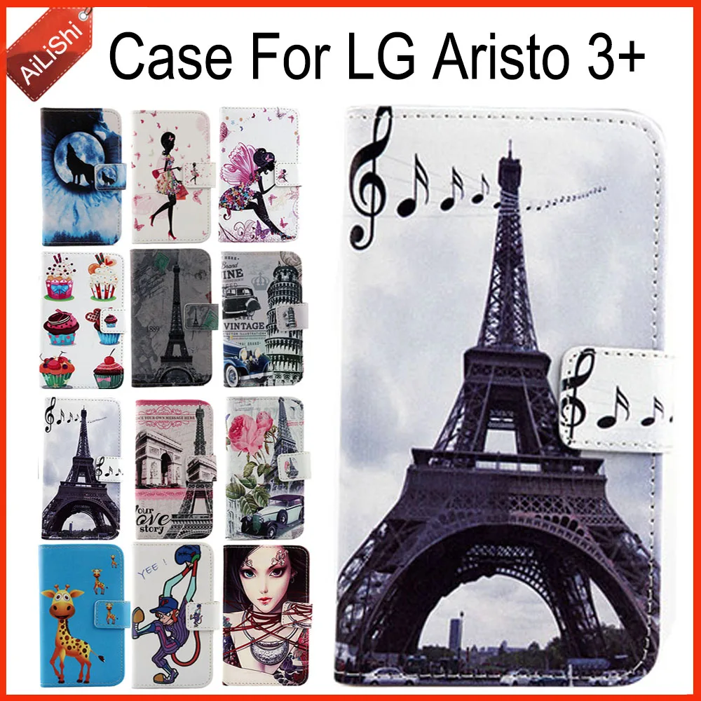 

AiLiShi чехол для LG Aristo 3 + роскошный Флип PU окрашенный кожаный чехол Aristo 3 + LG 100% Специальный защитный чехол для телефона + отслеживание