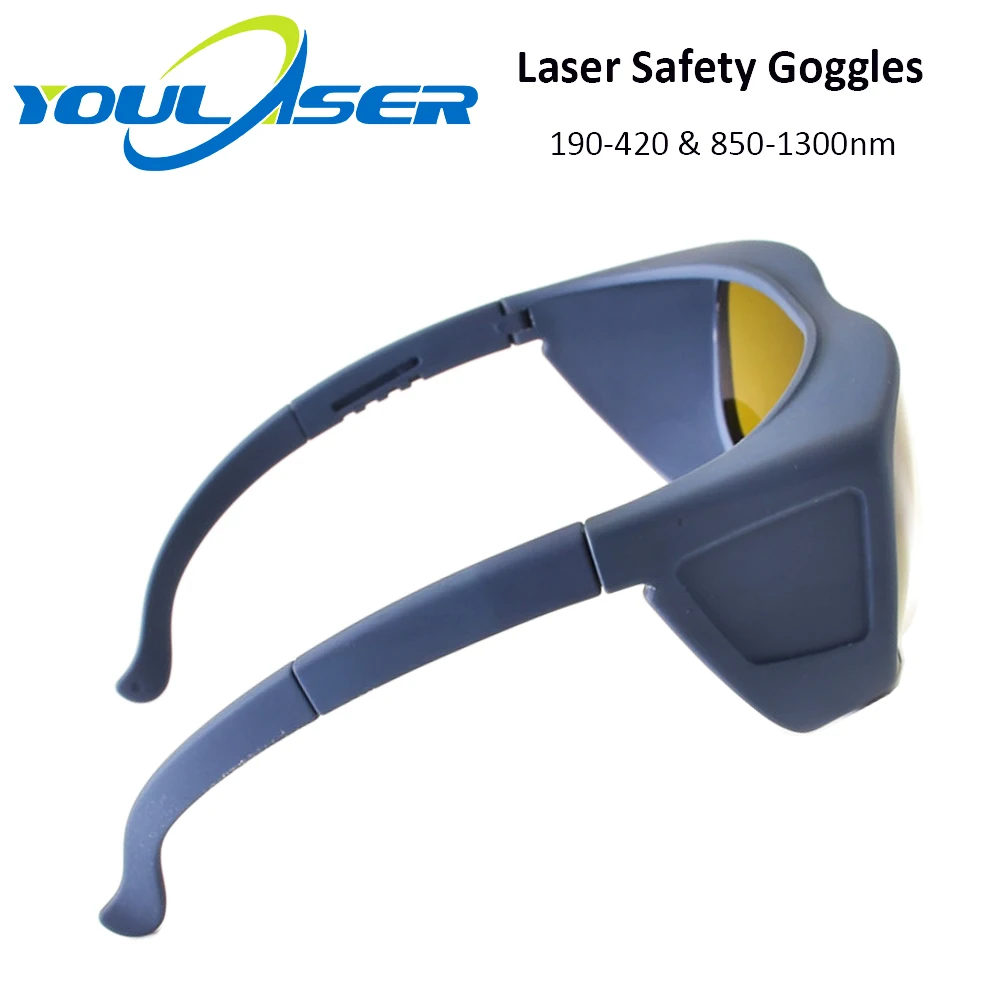 Лазерные защитные очки YOULASER 1064 нм 850-1300 OD4 + CE для оптоволоконного лазера |