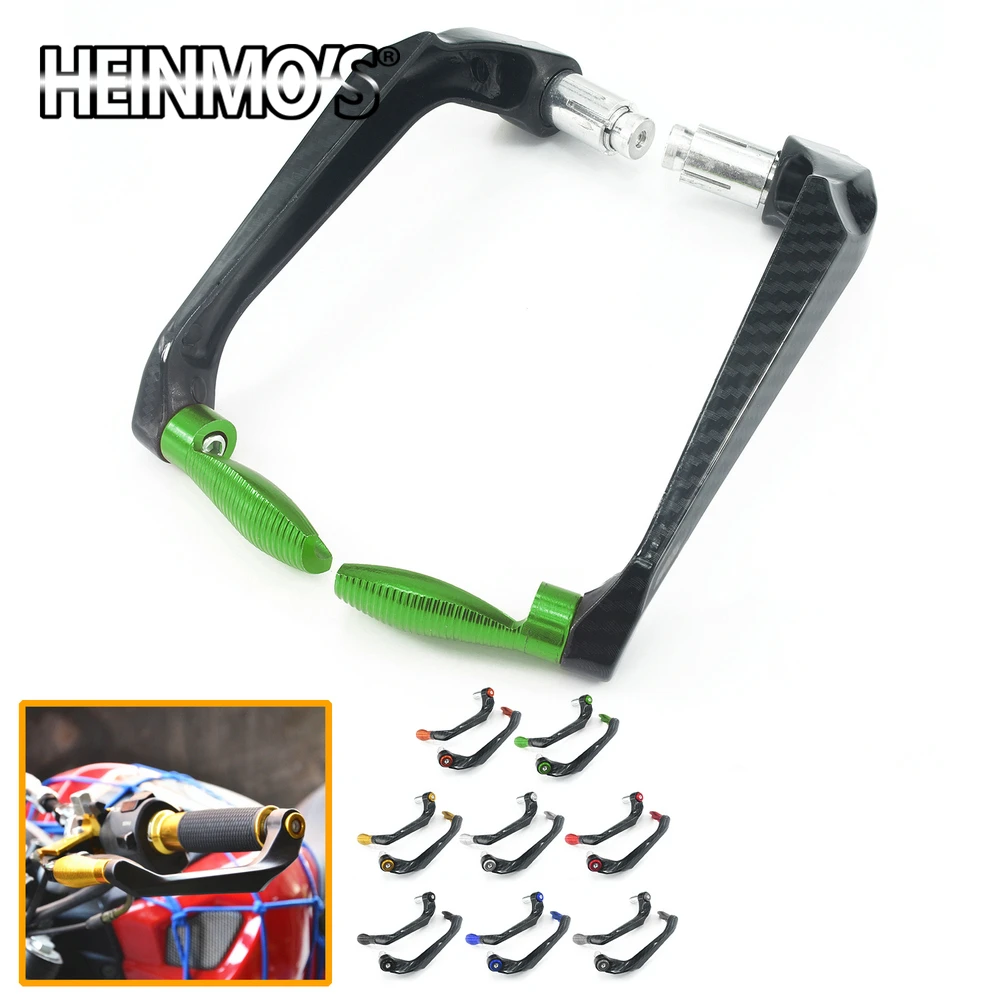 

For Kawasaki Motorcycle CNC Brake Clutch Levers Protector Falling Protection For Suzuki Yamaha Brake Clutch Levers Guard Green