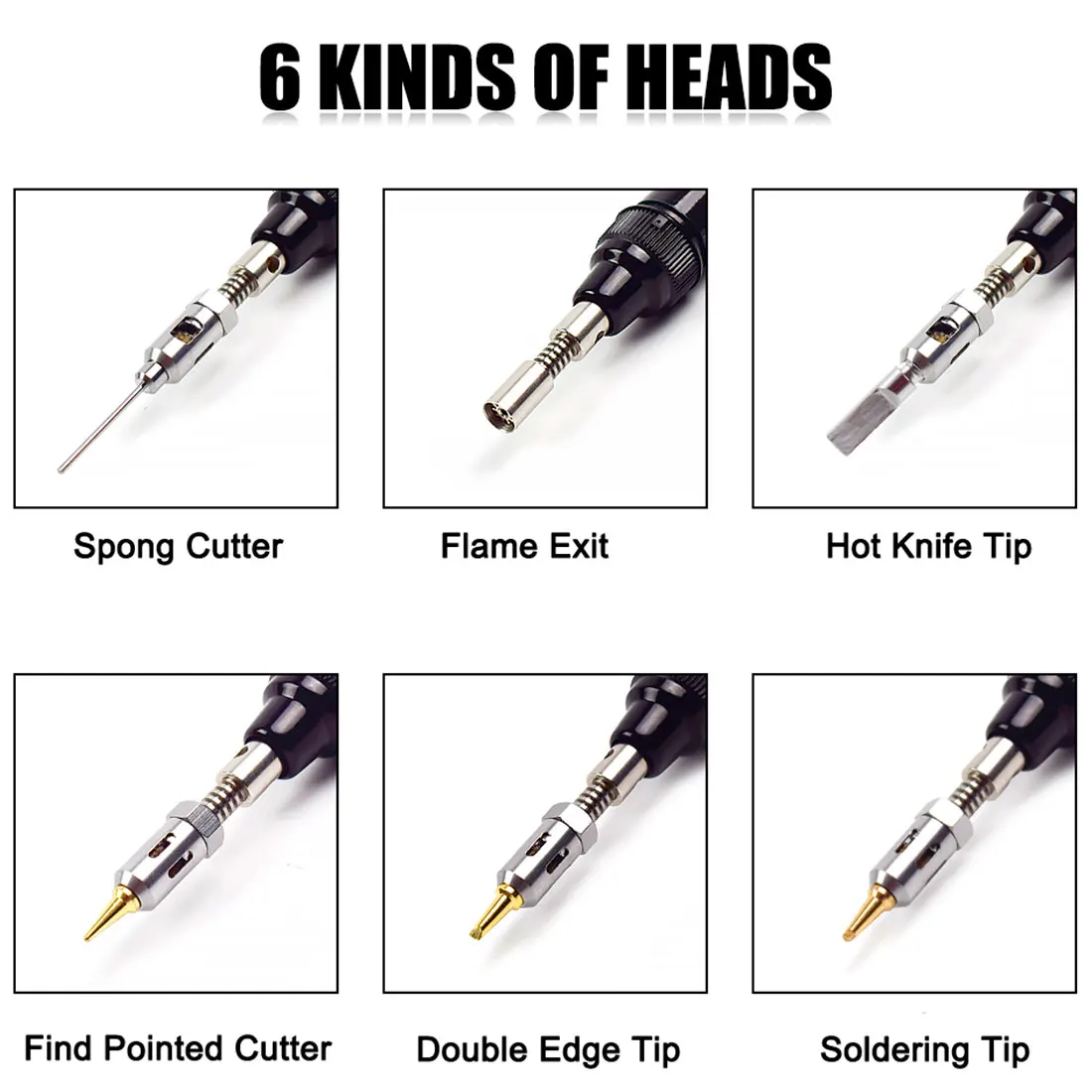 

Butane Gas Soldering Iron Pen Shaped Cordless Gas Burner Gun Torch Welding Portable Outdoor Soldering Irons Blow Tip Tool