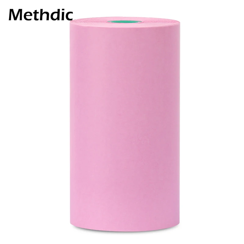 Метдическая термальная бумага рулон печать наклеек для мини-Принтера Аксессуары