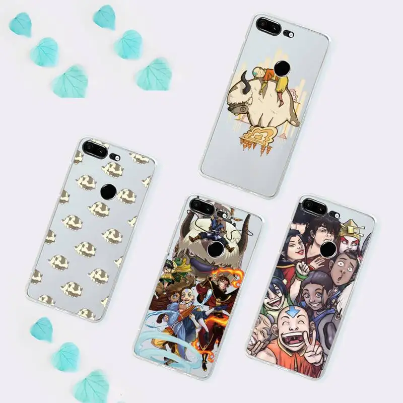 

Avatar the Last Airbender clear Phone Case Transparent for Huawei P 40 20 30 10 mate pro lite plus