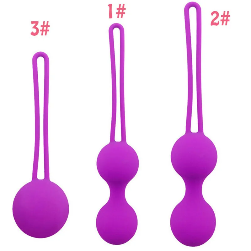 Абая безопасный силикон умный мяч Бен Ва Кегеля влагалище затянуть тренажер
