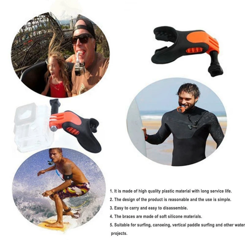 Зубчатый держатель с поплавком для камеры GoPro Hero SJCAM аксессуары серфинга дайвинга