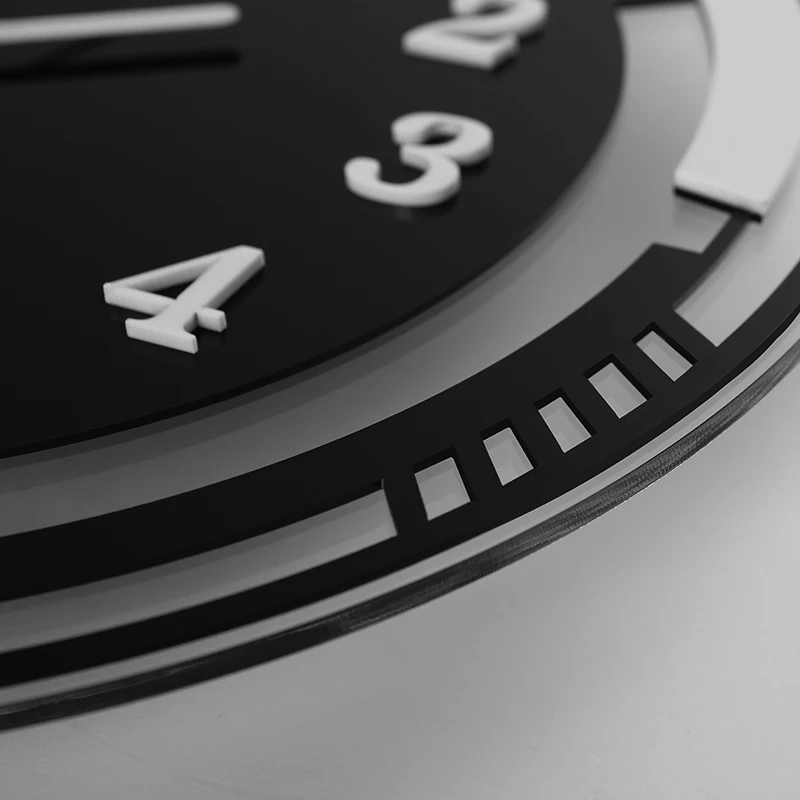 Женские креативные настенные часы 2020 современный дизайн 3D Swingtable домашний декор