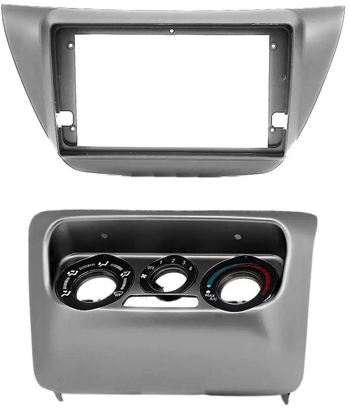 9 inch Car Fascia Radio Panel for MITSUBISHI Lancer 2000-2010 Dash Kit Install Facia Console Bezel Adapter 9inch Plate Cover |