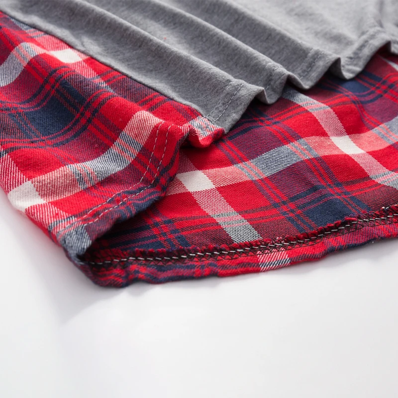 Женские модные пуловеры большого размера клетчатый пуловер с длинным рукавом