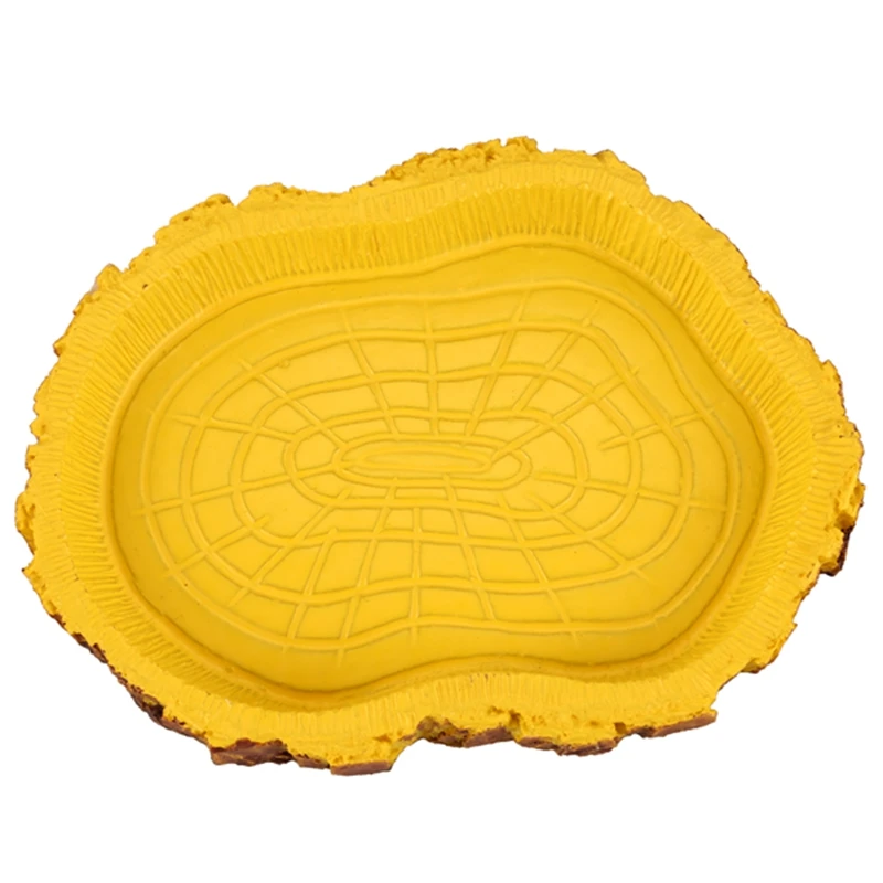 Водная тарелка лоток для еды чаша бассейн амфибий рептилия черепах змей ящерица