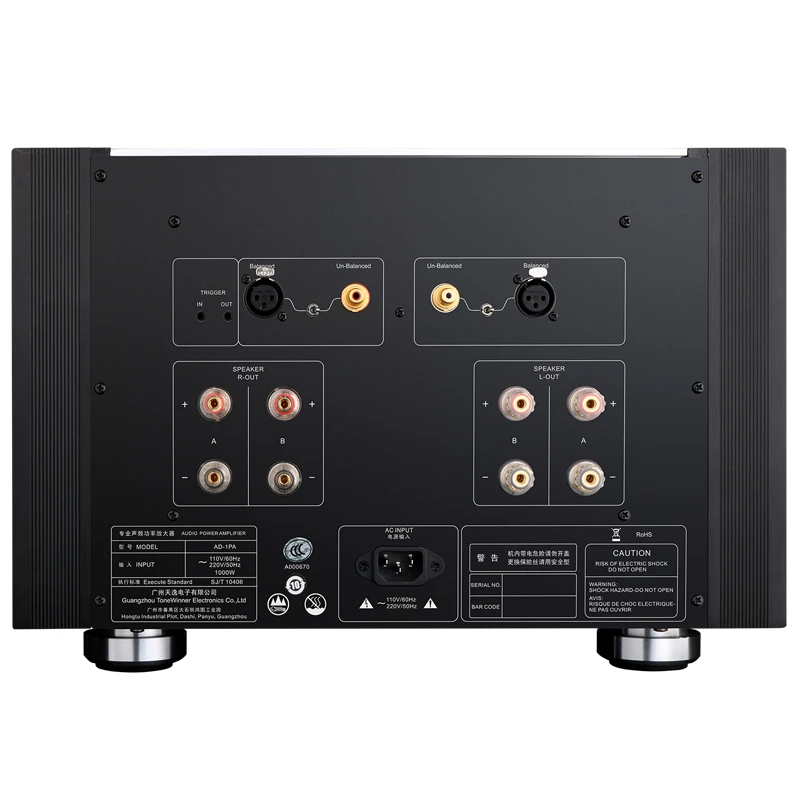 R-172 победитель AD-1PA Flagshio hi-end усилитель класса AB mplifier 2*300W 110V/220V | Электроника