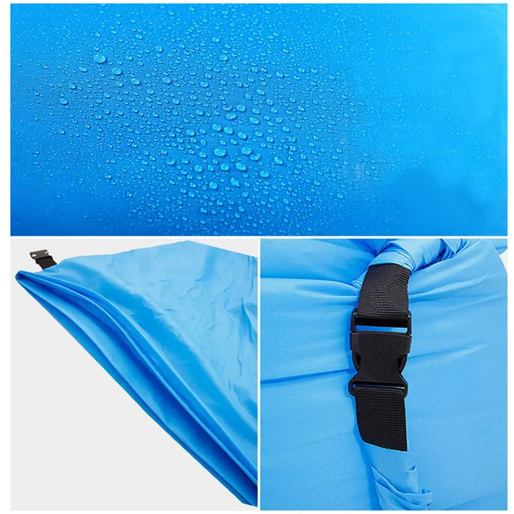 

Outdoor Camping Inflatable Sofa Mat Lazy Bag 3 Season Ultralight Beach Sleeping Air Bed Lounger Sports Camping Travel