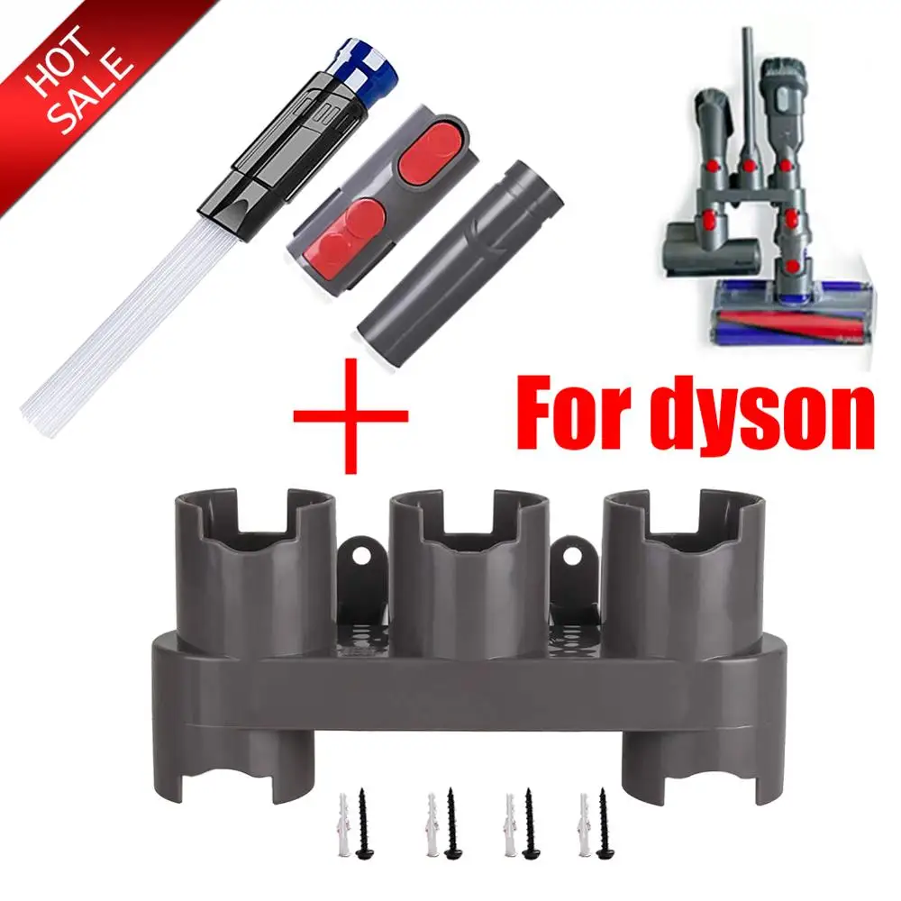 Кронштейн для хранения, держатель для Dyson V7 V8 V10, запчасти для абсолютного пылесоса, щетка, подставка, инструмент, насадка, база, доки, станция, аксессуары
