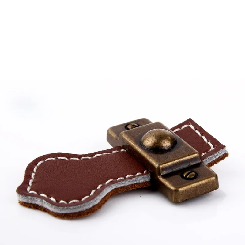 Винтажная кожаная мебель ручки 96 128 мм двери пояс Потяните для шкафа ящика Сумки