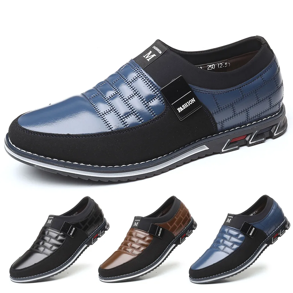 Классические деловые мужские классические туфли Модные Элегантные Формальные