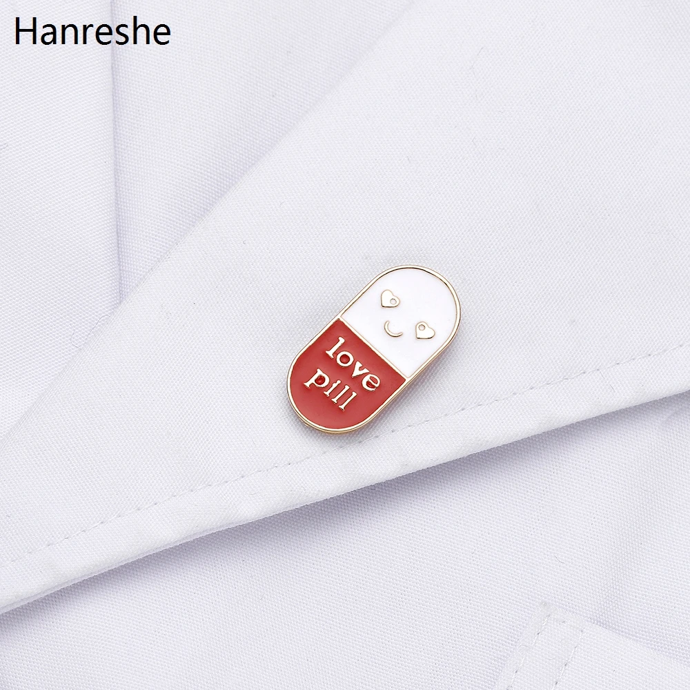 Креативные Милая таблетка с надписью ювелирные изделия из сплава для