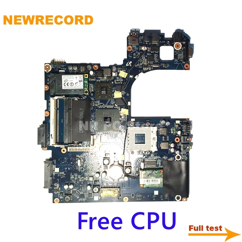 NEWRECORD материнская плата для ноутбука samsung NP-R60 R60 BA92-04962A BA92-04962B X2400 GPU DDR2 Бесплатная
