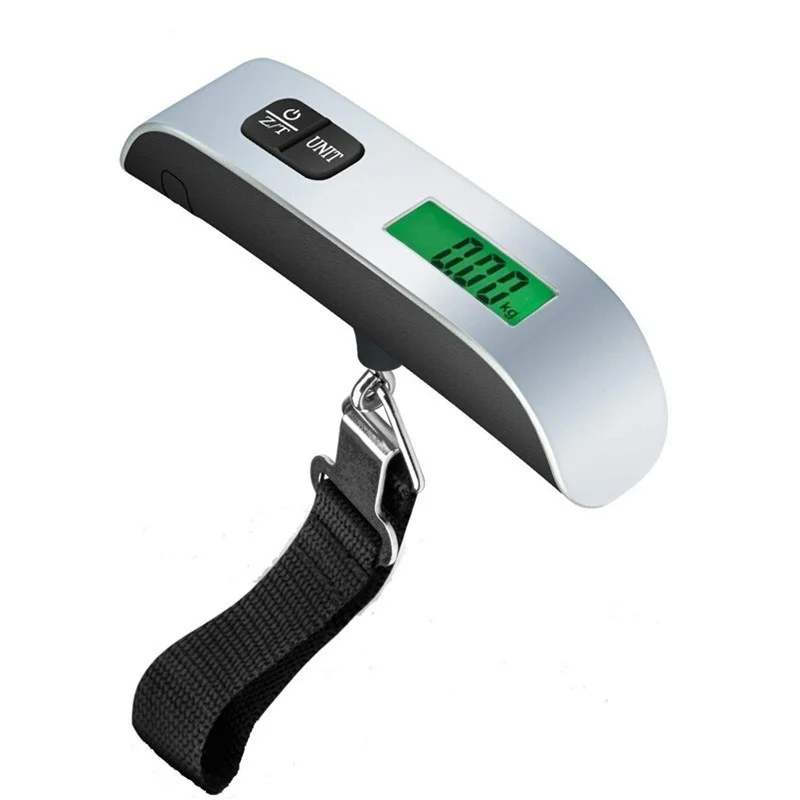 Цифровые электронные весы для багажа с ЖК-дисплеем портативные чемодана сумка