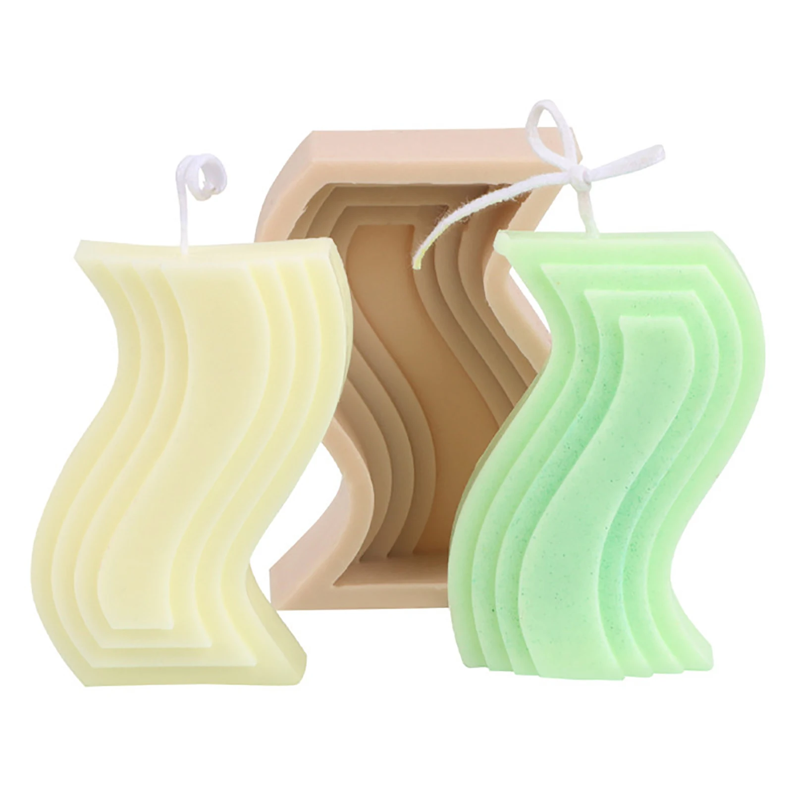 Силиконовые свечи форма для мыла Сделай Сам Morandi абстрактные архитектурные