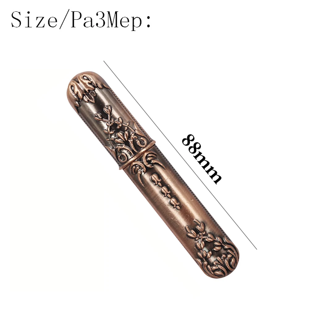 

1pc European Vintage Needle Case Stainless Steel for Storage Cross Stitch Needles Needlework Crafts DIY Sewing Tools