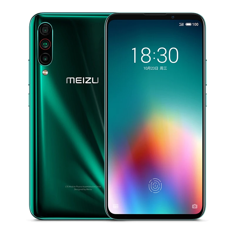 Meizu 16T 6," Super Amoled полноэкранный мобильный телефон Snapdragon 855 4500 мАч 18 Вт Быстрая зарядка Передняя 16 Мп задняя 12+ 5+ 8 Мп мобильный телефон