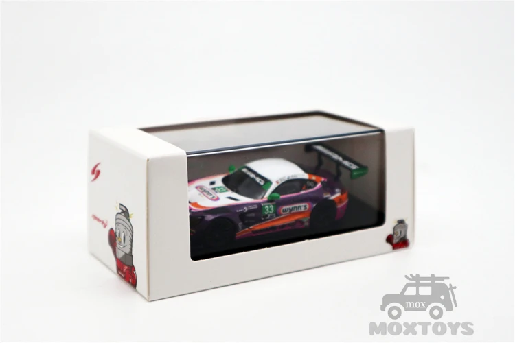Модель автомобиля Отлитая под давлением Spark 1:64 AMG GT3 No.33 24H Daytona 2019 | Игрушки и хобби