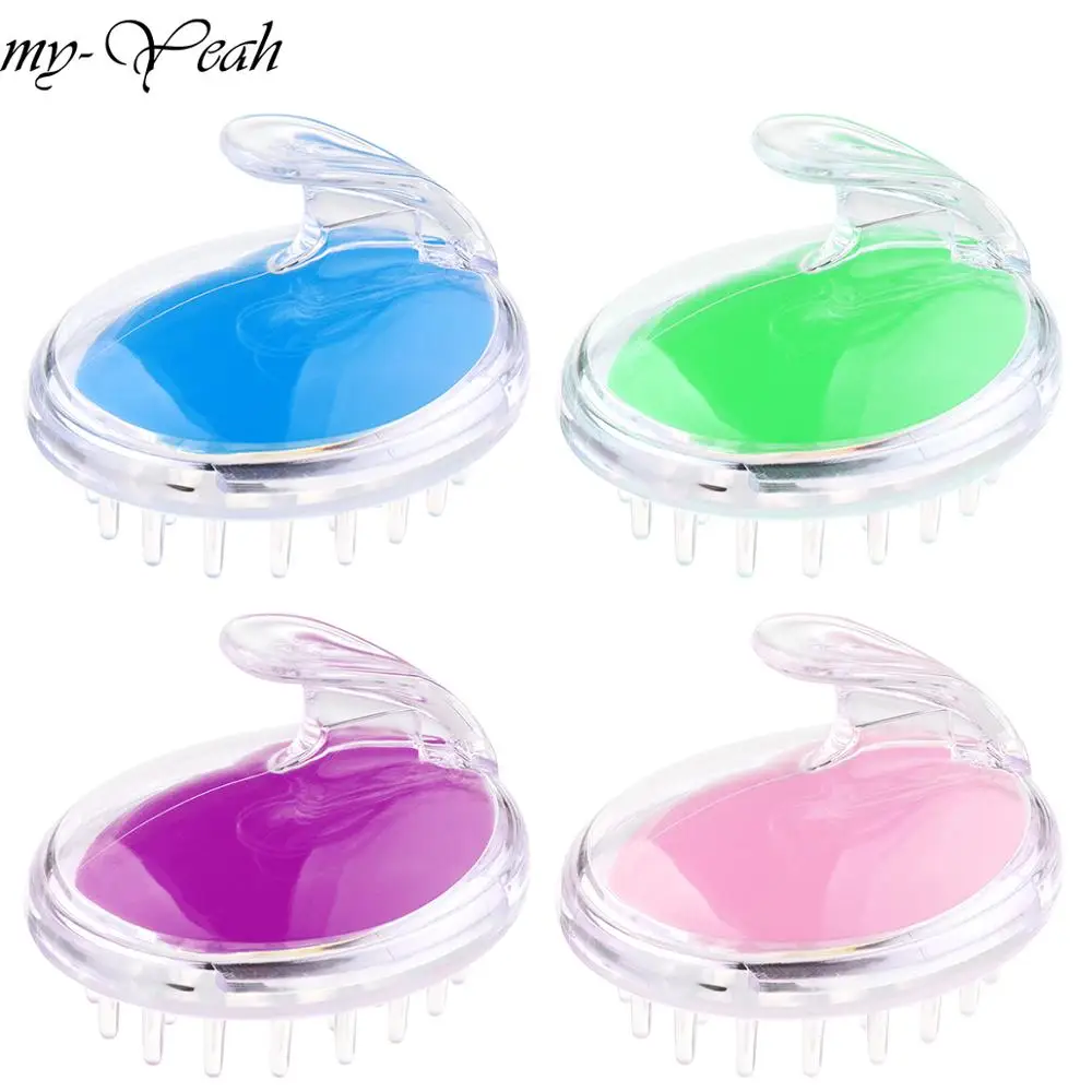 Профессиональный моющий шампунь для купания щетки волос массажная Расческа кожи