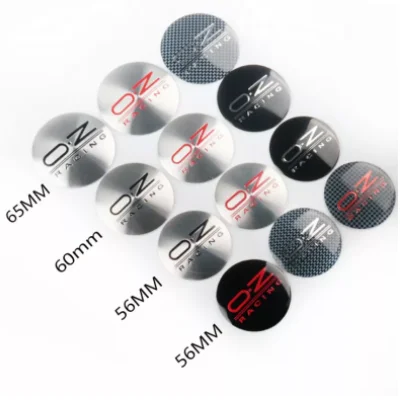 4pcs 56mm 60mm 65mm OZ Racing Car Wheel Hub Center Cap Emblem badge Cover Stickers