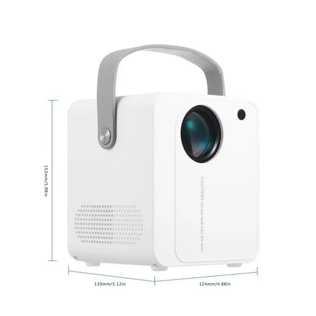 

1080P Projector Wifi LED Projector With Speaker 1080P Wireless Screen Mirror Outdoor Movie Office Smart Home Theater Projectors