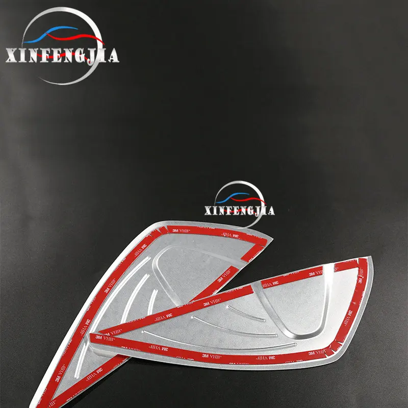 

For BMW X1 F48 16-2019 2x Chrome Front Dashboard Side Panel Decorator Cover Trim