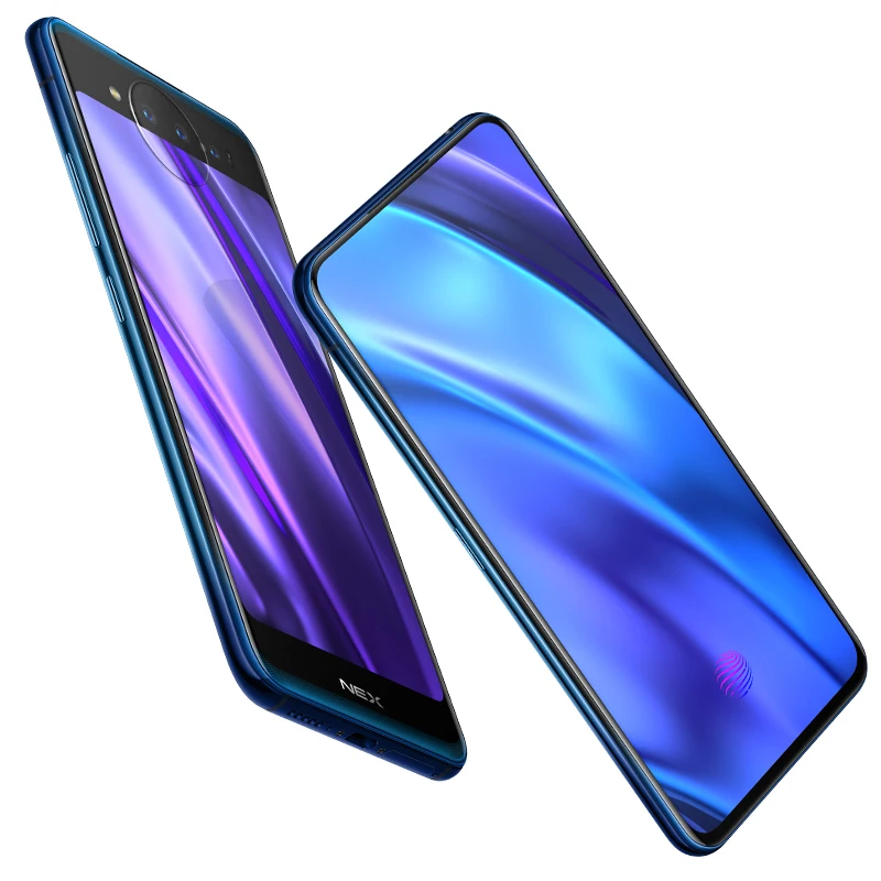 Мобильный телефон vivo NEX 2 с двойным экраном 6,3" 10 Гб 128 ГБ snapdraon 845 Android 9 celular 4G камера 12MP сотовые телефоны