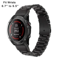 for fenix 5x strapfor garmin fenix 5s55x quick release easy to install 26mm 22mm 20mm stainless steel strap watch accessory