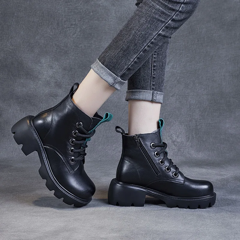 

Новые женские ботинки, дизайнерские роскошные женские ботинки, Круглая Большая женская обувь, брендовые модные зимние ботинки, женская обу...