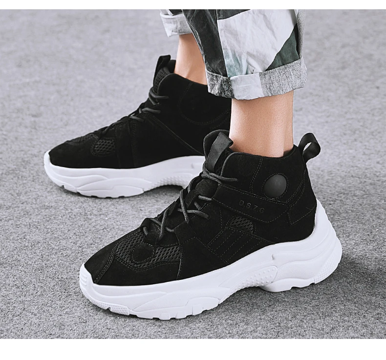 Мужские кроссовки на массивной платформе; zapatillas hombre; Новинка; мужские баскетбольные кроссовки; нескользящая Противоударная спортивная обувь для пробежек; Basket Homme