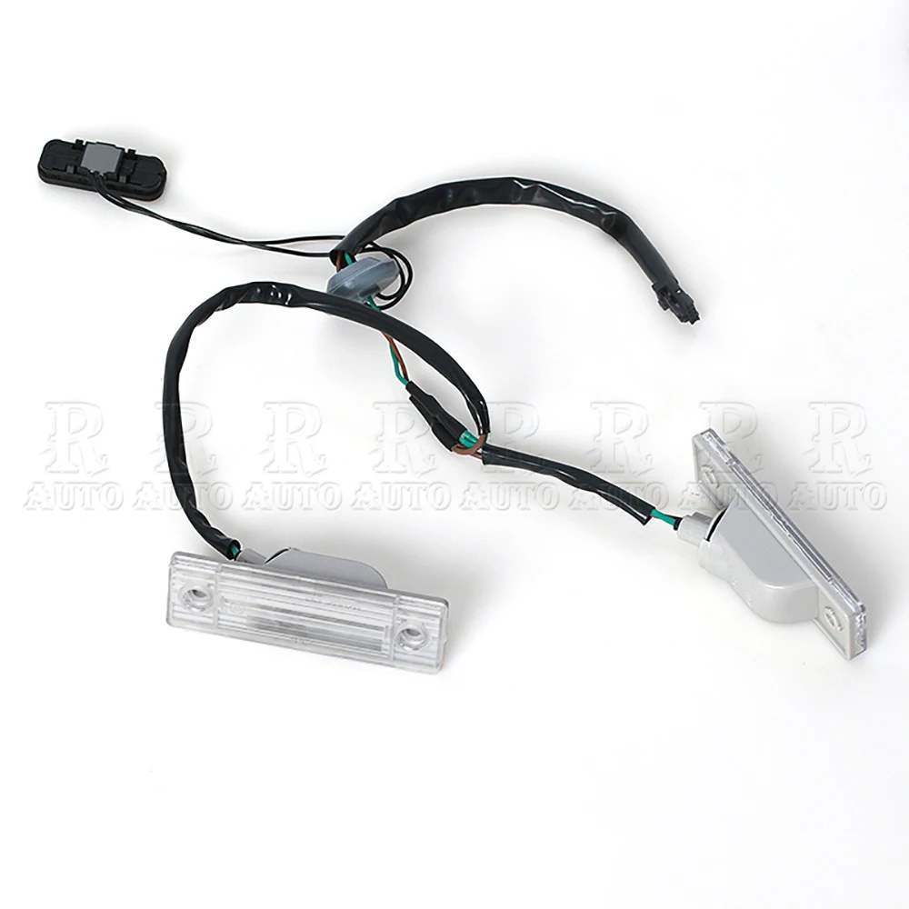 R-Auto 1 пара лампа для номерного знака заднего вида белая Стайлинг автомобиля Chevy