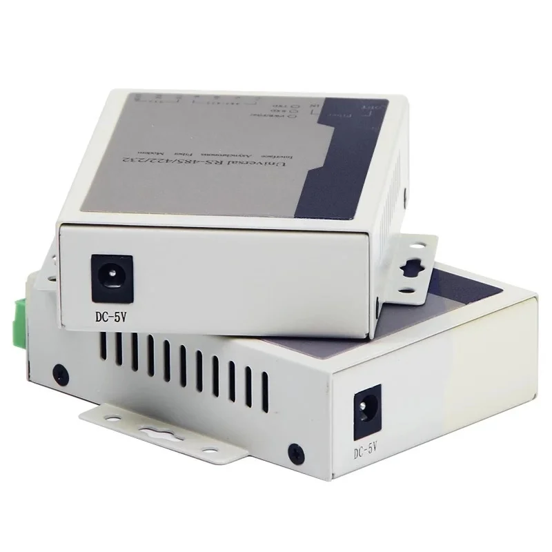 

Free Shipping 5pcs/Lot Two-Way RS485/422/232 Optic Fiber Converter Modem Optical Transceiver Data Fiber Optic Transceiver