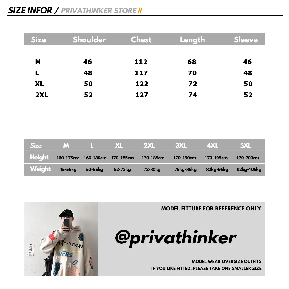 Privathinker мужские модные хип хоп зимние толстовки с капюшоном принтом корейские 2020