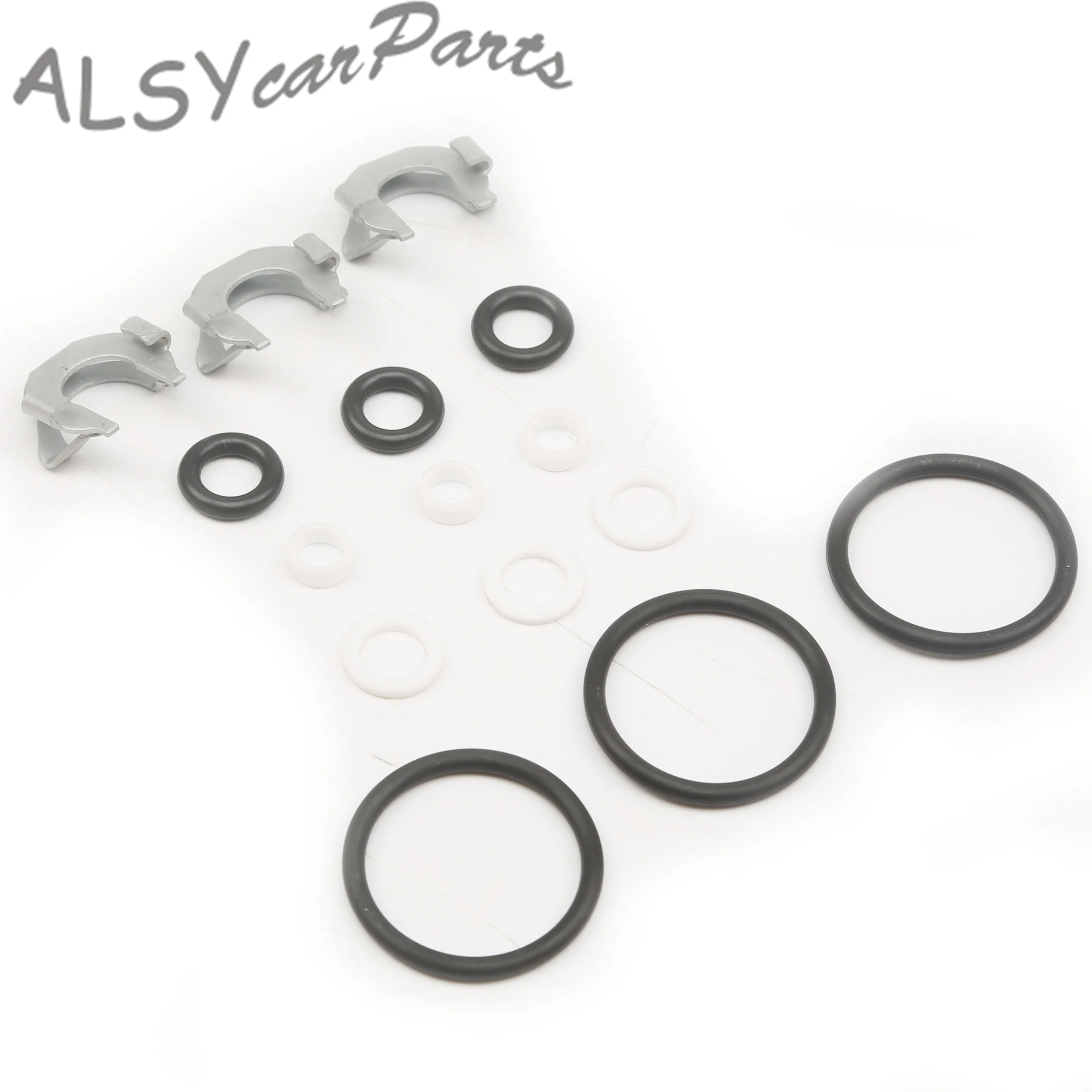 

Fuel Injector Nozzle Seal O-Ring Repair Kit 955 110 911 00 For Porsche Cayenne 92A VW Passat Variant Santana Audi Q7 3.6FSI V6